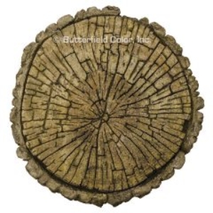 21″ TIMBER END GRAIN ROUND TEXTURE